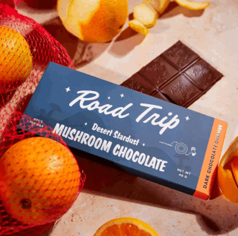 Road Trip mushroom chocolate